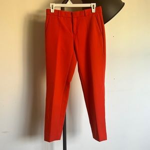 Orange banana republic trousers